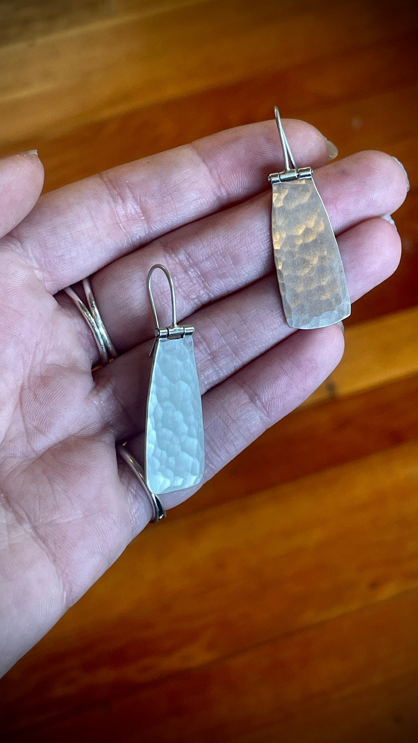 Large Paddle Earrings