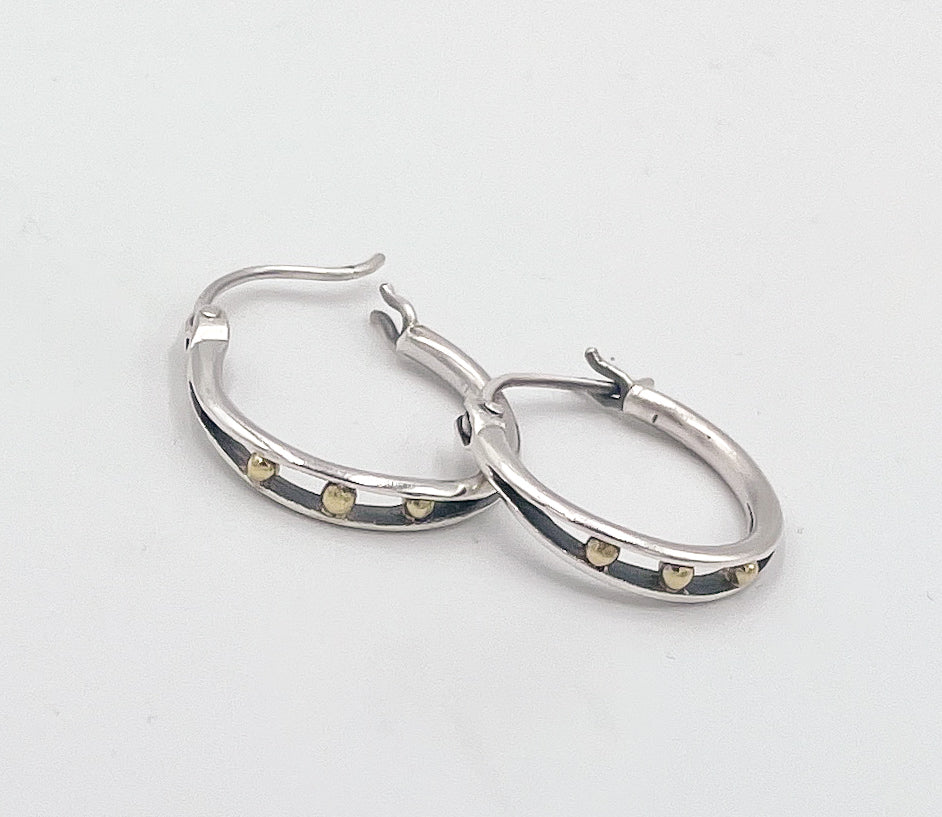 Seed Hoop Earrings