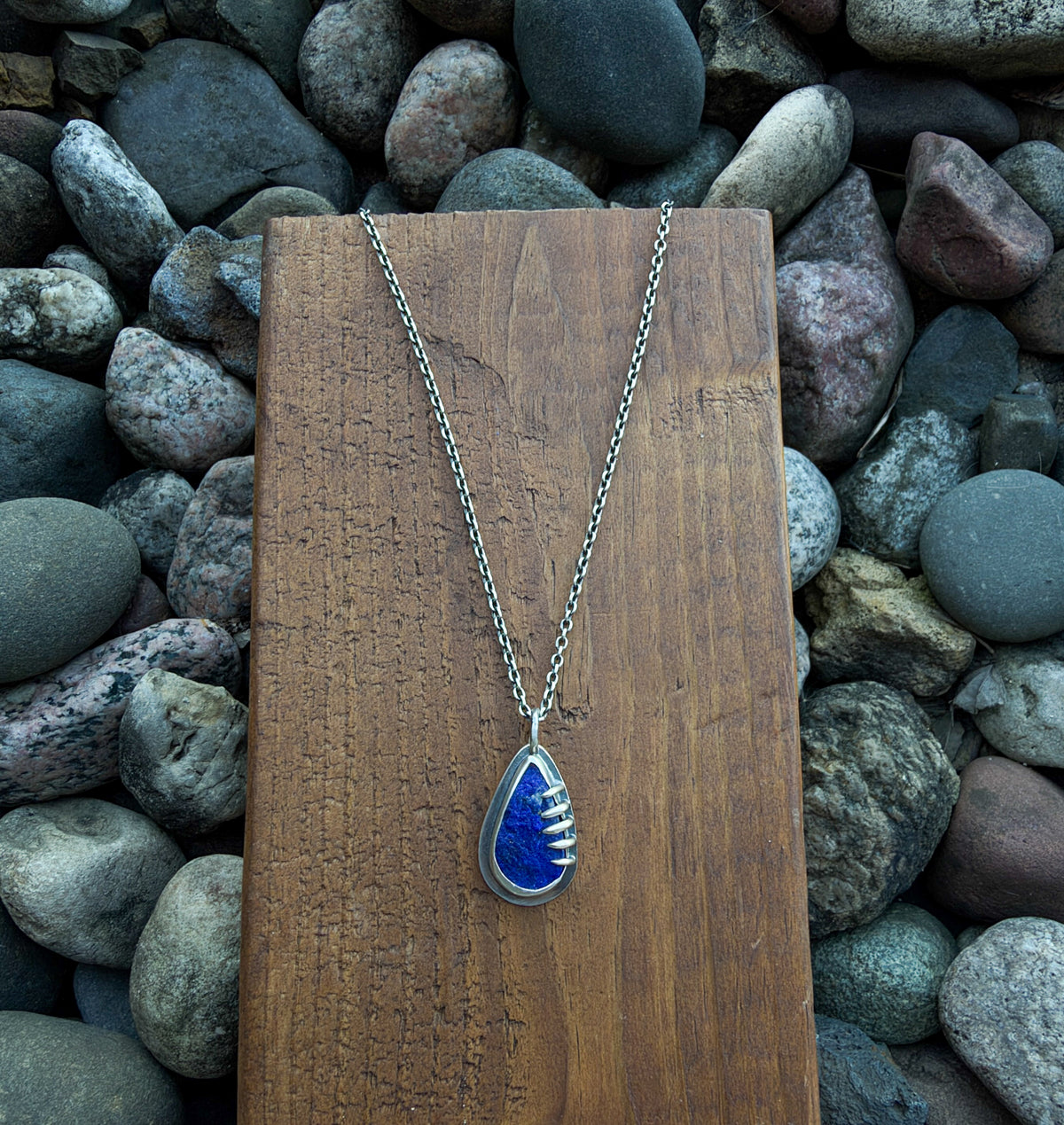 Lapis Lazuli Pendant Necklace