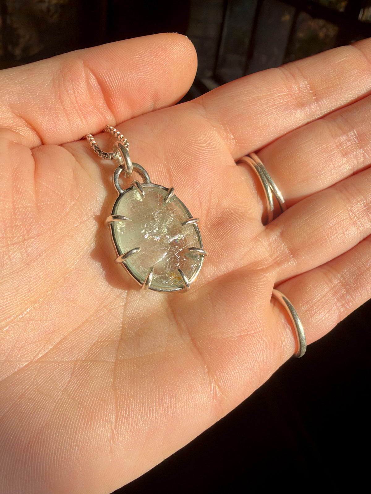 Aquamarine Necklace