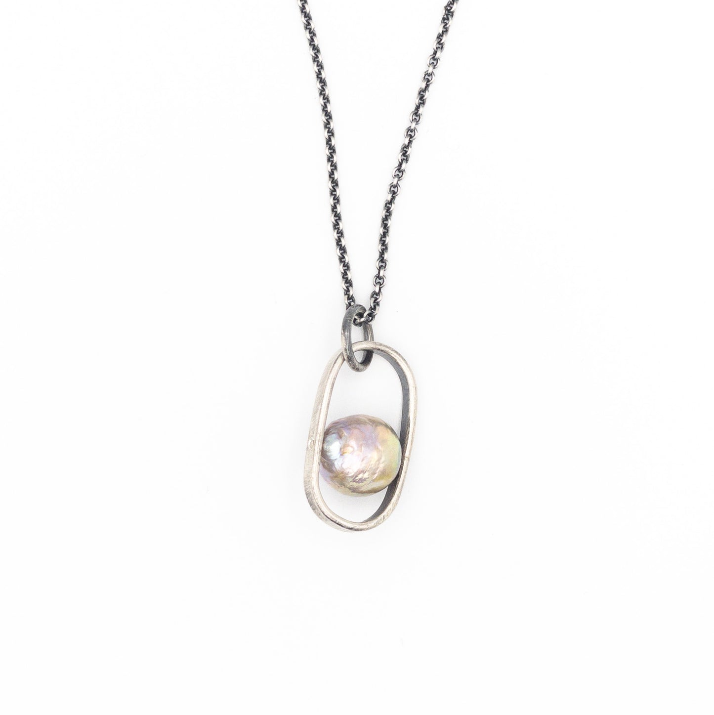 Pearl and Sterling Silver Necklace